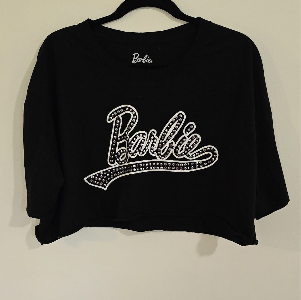Mattel Barbie Black T-Shirt